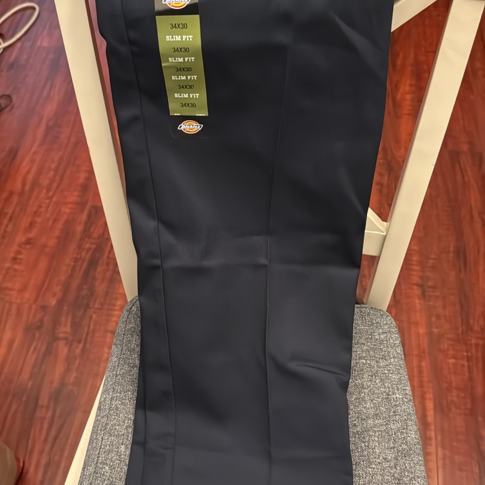 Dickies Men's Navy Slim Fit Pants